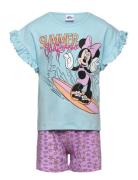 Pyjama Pyjamas Set Multi/patterned Minnie Mouse