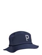 Bucket P Hat Accessories Headwear Bucket Hats Navy PUMA Golf