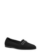 Women Slip-On Loafers Låga Skor Black Tamaris