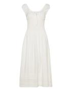 AllSaints Eliza Maxi Dress Vit