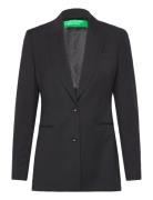 Jacket Blazers Single Breasted Blazers Black United Colors Of Benetton