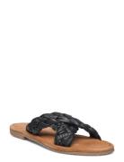 Ilse Jacobsen Leather Sandal Svart