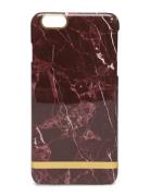 Red Marble Glossy Iph 6Plus Mobilaccessoarer-covers Ph Cases Red Richm...