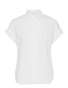 Lauren Ralph Lauren Relaxed Fit Linen Short-Sleeve Shirt Vit