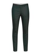 Slhslim-Mylostate Flex Green Trs B Bottoms Trousers Formal Green Selec...
