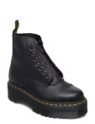 Sinclair Black Milled Nappa Shoes Boots Ankle Boots Laced Boots Black ...