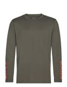 Borg Long Sleeve T-Shirt Sport T-shirts Long-sleeved Khaki Green Björn...