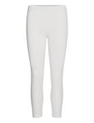 Noa Noa Almann Leggings 3/4 Length Vit
