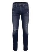 Anbass Trousers Slim Hyperflex Re-Used Xlite Bottoms Jeans Slim Blue R...