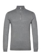 ONLY & SONS Onswyler Life Ls Half Zip Knit Grå