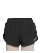 Hmlmt Track 2 In 1 Shorts Sport Shorts Sport Shorts Black Hummel