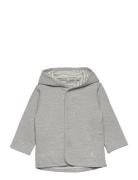 Reversible Cardigan Tops Knitwear Cardigans Grey Fixoni