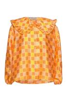 Tiggi Tops Blouses Long-sleeved Orange Stella Nova