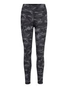 Camouflage Tights Sport Running-training Tights Black Famme
