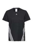 Wtr Icns 3S T Sport T-shirts & Tops Short-sleeved Black Adidas Perform...