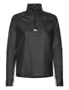 W Hyglm 14Zip Sport Sweat-shirts & Hoodies Fleeces & Midlayers Black A...