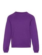 Koglesly Kings L/S Pullover Knt Tops Knitwear Pullovers Purple Kids On...