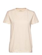 STUDIO FEDER Freya T-Shirt - Ivory Kräm