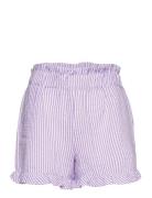 Salvador Shorts Bottoms Shorts Casual Shorts Purple A-View