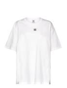 Tee Sport T-shirts & Tops Short-sleeved White Adidas Originals