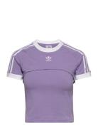 Always Original T-Shirt Sport T-shirts & Tops Short-sleeved Purple Adi...