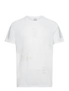 Mftp Tee M Sport T-shirts Short-sleeved White Adidas Performance