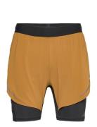 Hiit Hr 2N1 Sho Sport Shorts Sport Shorts Yellow Adidas Performance