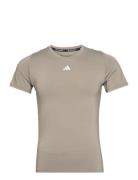 Tf Tee Sport T-shirts Short-sleeved Grey Adidas Performance