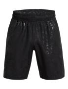 Ua Tech Woven Emboss Short Sport Shorts Sport Shorts Black Under Armou...