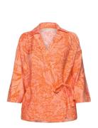 Dritaiw Blouse Tops Blouses Long-sleeved Orange InWear