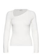 Sherry Ws Knit Top Tops Knitwear Jumpers White NORR