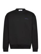French Sweatshirt Tops Sweat-shirts & Hoodies Hoodies Black Les Deux
