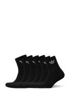Mid Ankle Sock 6 Pair Pack Sport Socks Footies-ankle Socks Black Adida...