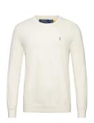 Slim Fit Textured Cotton Sweater Tops Knitwear Round Necks White Polo ...