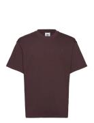 Adicolor Contempo T-Shirt Sport T-shirts Short-sleeved Brown Adidas Or...