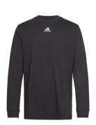 M Bl Puff Ls T Sport T-shirts Long-sleeved Black Adidas Sportswear