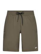 Reebok Performance Wor Woven Short Khaki Green