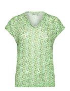 Frvilma Tee 3 Tops T-shirts & Tops Short-sleeved Green Fransa