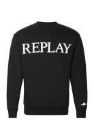 Sweater Regular Pure Logo Tops Sweat-shirts & Hoodies Sweat-shirts Bla...