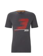 Tee3055 Tops T-shirts Short-sleeved Grey BOSS