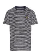 Stripe Tee Tops T-shirts Short-sleeved Multi/patterned Lyle & Scott Ju...