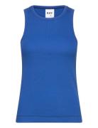 Alisson - Heavy Rib Tops T-shirts & Tops Sleeveless Blue Day Birger Et...