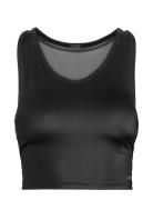 Shape Top Sport T-shirts & Tops Sleeveless Black Johaug