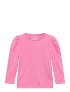Nmflilde Ls Slim Top Pb Tops T-shirts Long-sleeved T-shirts Pink Name ...