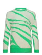 Cargianna L/S Jq Ck Cc Knt Tops Knitwear Jumpers Green ONLY Carmakoma