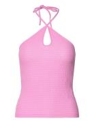 Enacai Sl Top 6987 Tops T-shirts & Tops Sleeveless Pink Envii