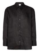 Kelsie Shirt Tops Shirts Long-sleeved Black Twist & Tango