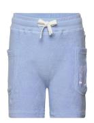 Moomin Terry Shorts Bottoms Shorts Blue Martinex