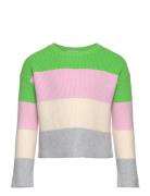Striped Sweater Tops Knitwear Pullovers Multi/patterned Tom Tailor