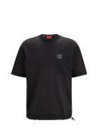 Dangallo Designers T-shirts Short-sleeved Black HUGO